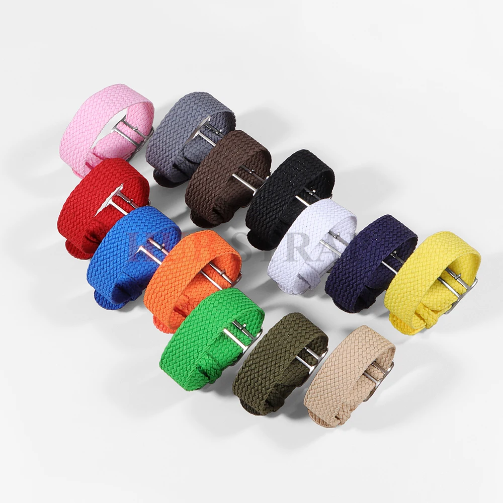 14mm 16mm 18mm 20mm 22mm Tali - Perlon Strap Woven ulasan dan harga