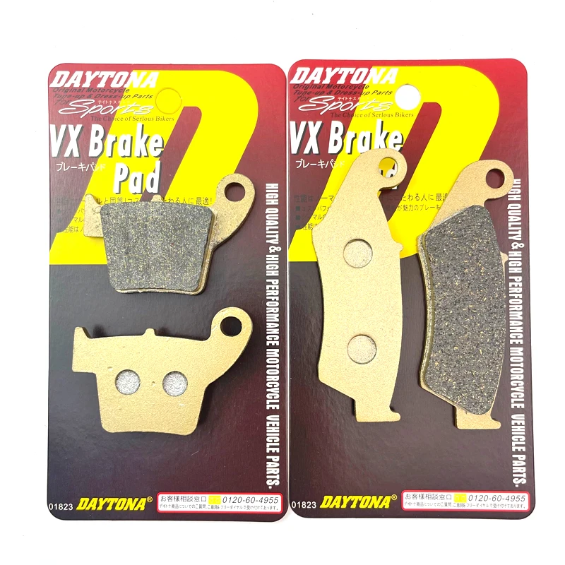Motorcycle Brake Pad System Before and After the Friction Plate For CRF250R CRF250 X 2004-2015 CRF450R CRF450 CRF X 2002-2015