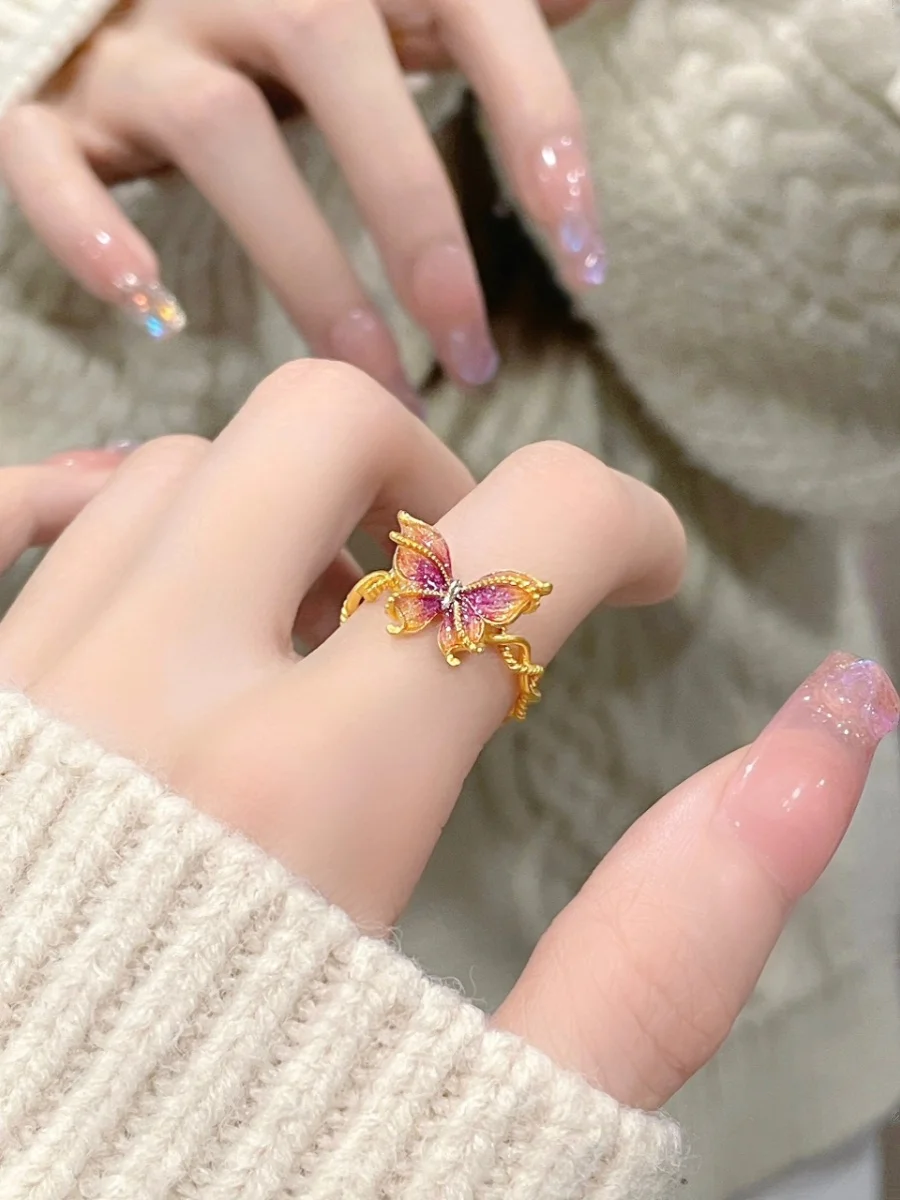 

Кольцо с ажурным узором в винтажном стиле, создающее ощущение роскоши, модные украшения для женщин от бренда 1000SE