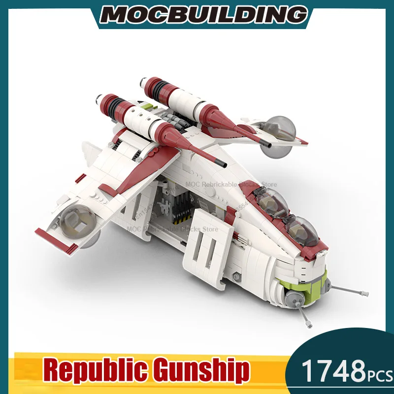 

MOC Building Block Fondor Haulcraft Science Fiction Spacecraft Technology Bricks DIY Assembled Aircraft Toys Xmas Gifts 3770PCS