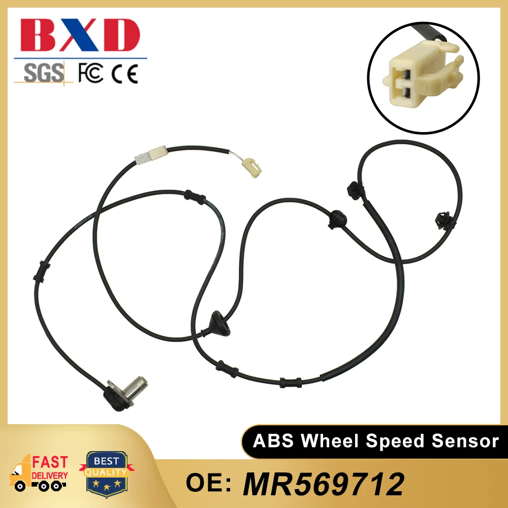 ABS Wheel Speed Sensor MR569712 For Mitsubishi Endeavor 2004-2005 3.8L 3797CC Car Accessories Auto Parts High Quality