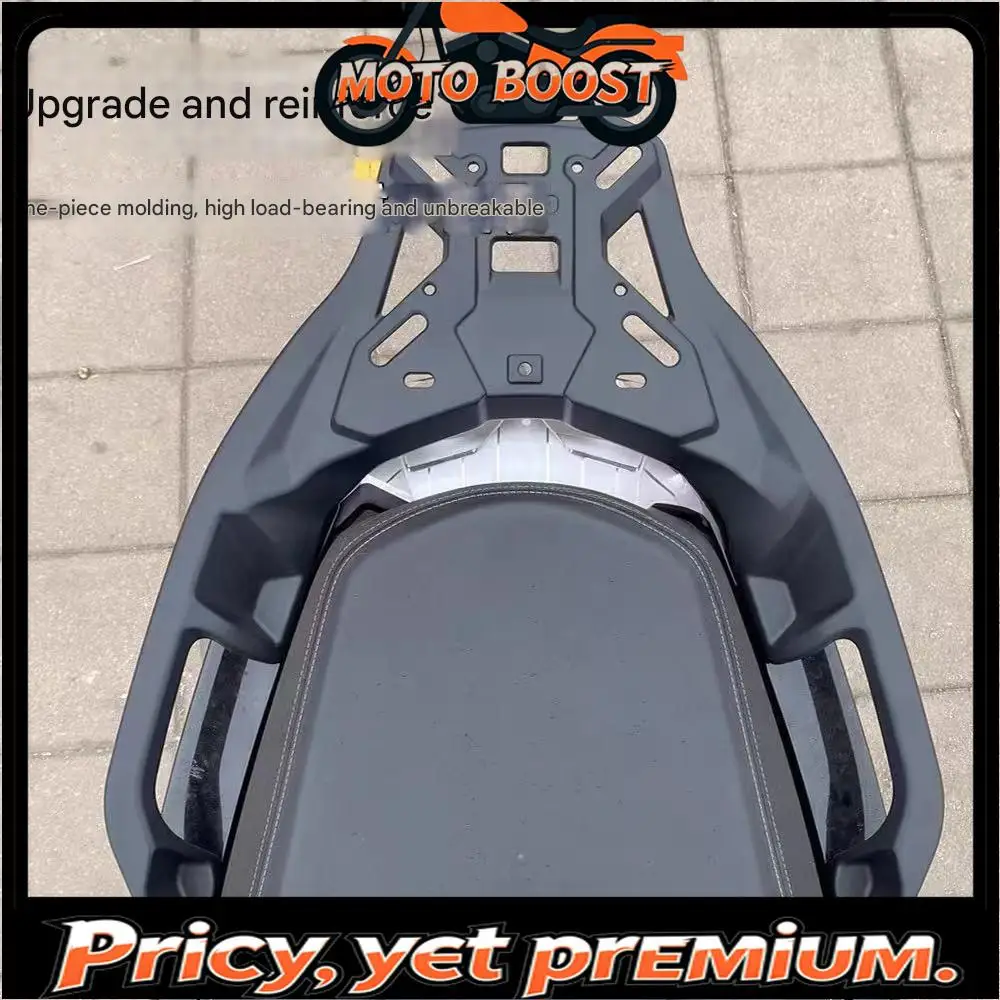For VOGE SR4MAX BMW C400X C400GT motorcycle modified thickened aluminum alloy rear tail rack rear shelf accessories