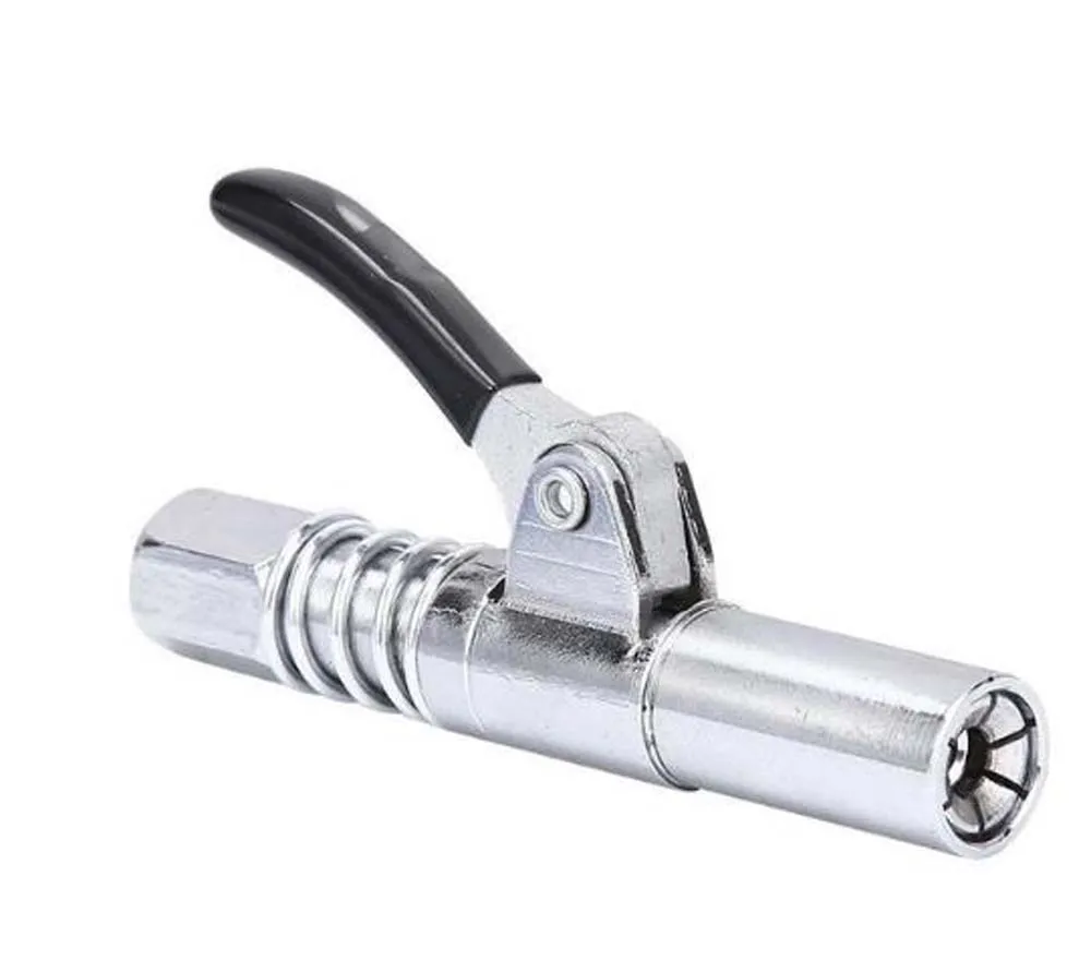 2023New Grease Coupler Heavy-Duty Quick Release Grease Gun Coupler NPTI/8 10000PSI Two Press Easy to Push Accessories