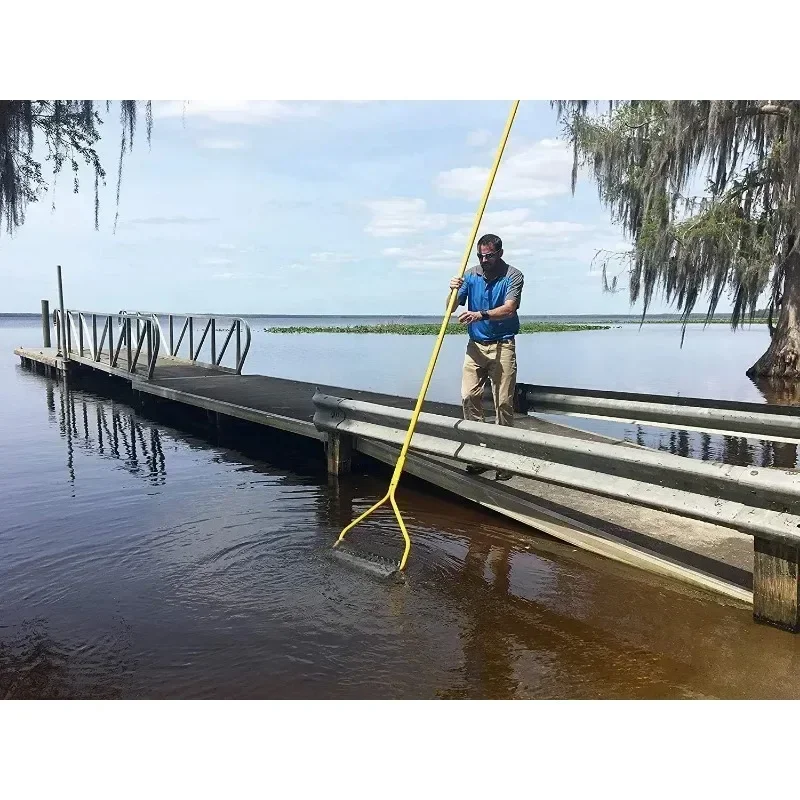 جهاز Jenlis Muck Razer Aquatic Weed & Sludge Tiller، أداة تقليل الطمي والحثالة شديدة التحمل، ميزات فريدة. تصميم مبتكر #5