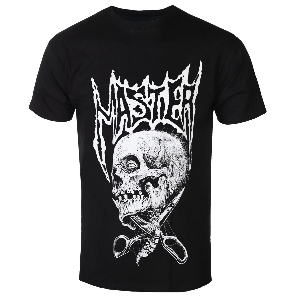 

Master Engulfed in Paranoia Peripheral Pattern Band Printing Summer Luxury Brand Cotton Men's and Women's T-Shirts Short Sleeves