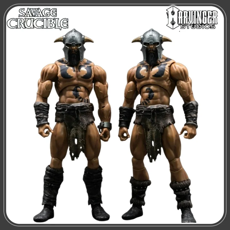 

В наличии, масштаб 1/12, Harbinger Studios Savage Crucible Varnoks Unchained, шарнирная фигурка, высокопроизводительная коллекционная игрушка