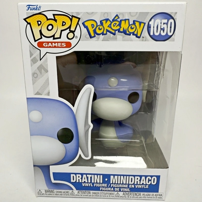 ファンコポップ！-ゲーム-ポケモン-ドラティーニ-1050-オリジナルビニールフィギュアゲームアニメコレクタブルモデルデスクトップ装飾玩具ファンへのギフト