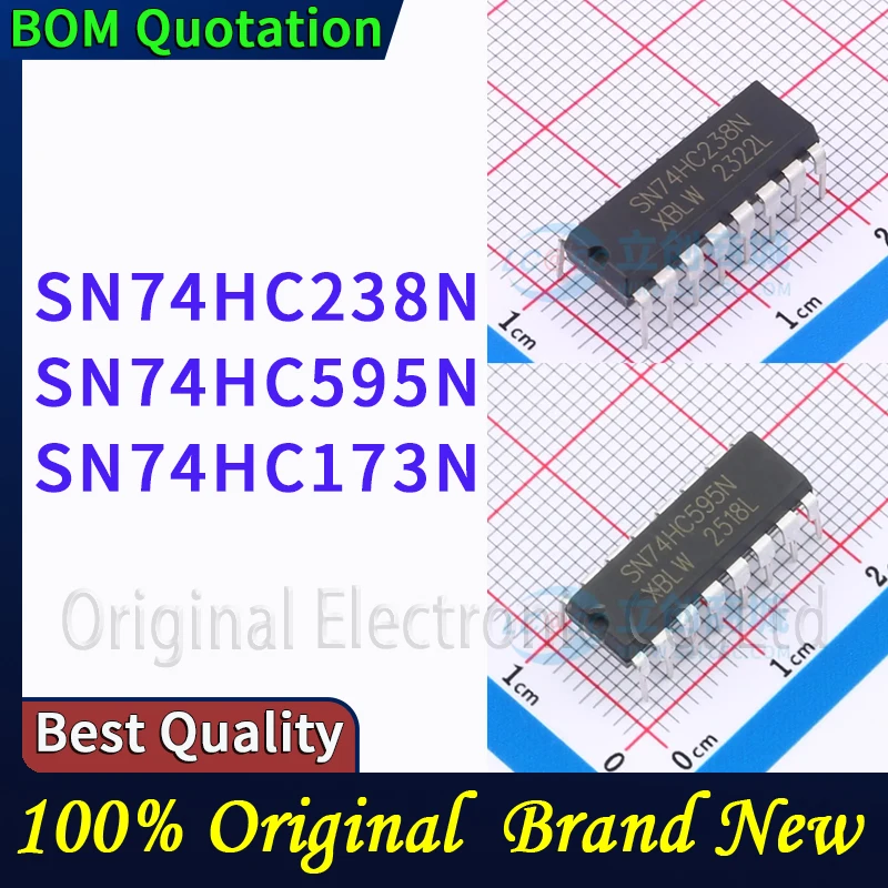 

5pcs/lot SN74HC238N SN74HC595N SN74HC173N In stock Original High quality