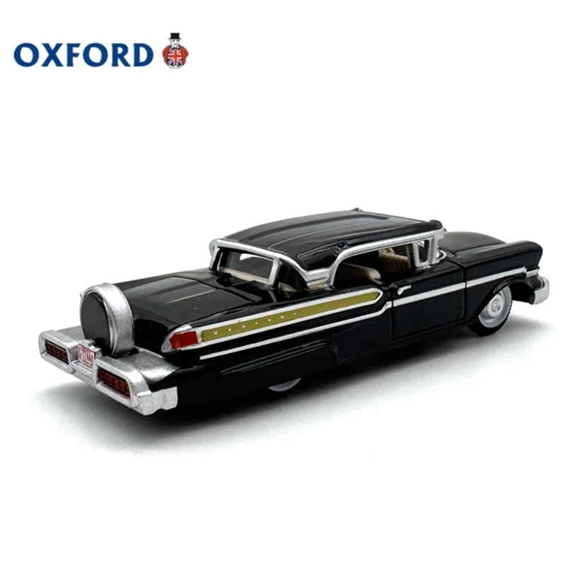 OXFORD Diecast 1:87 Scale Mercury Retro Coupe Alloy Car Model Finished Product Simulation Collection Gift Static Model