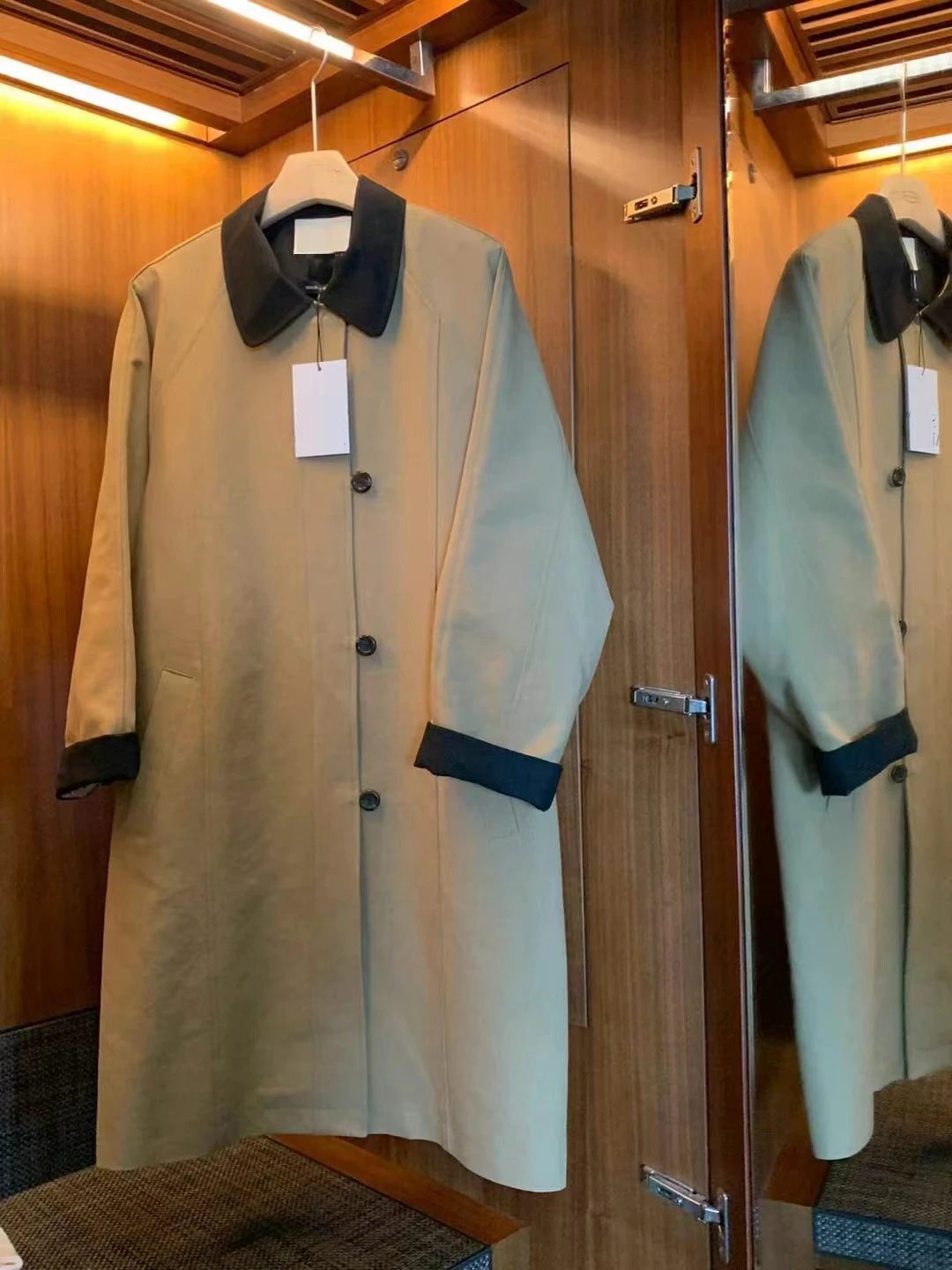 سترة واقية عالية الجودة مرقعة ملونة للنساء على الموضة الكورية معاطف واحدة الصدر أنيقة ملابس الشارع الشهير