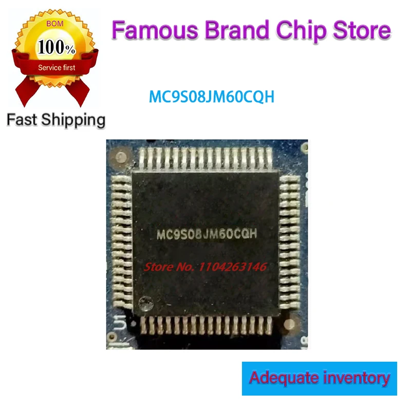 

5-100 шт. новый чип микроконтроллера MC9S08JM60CQH MC9S08JM60 QFP-64