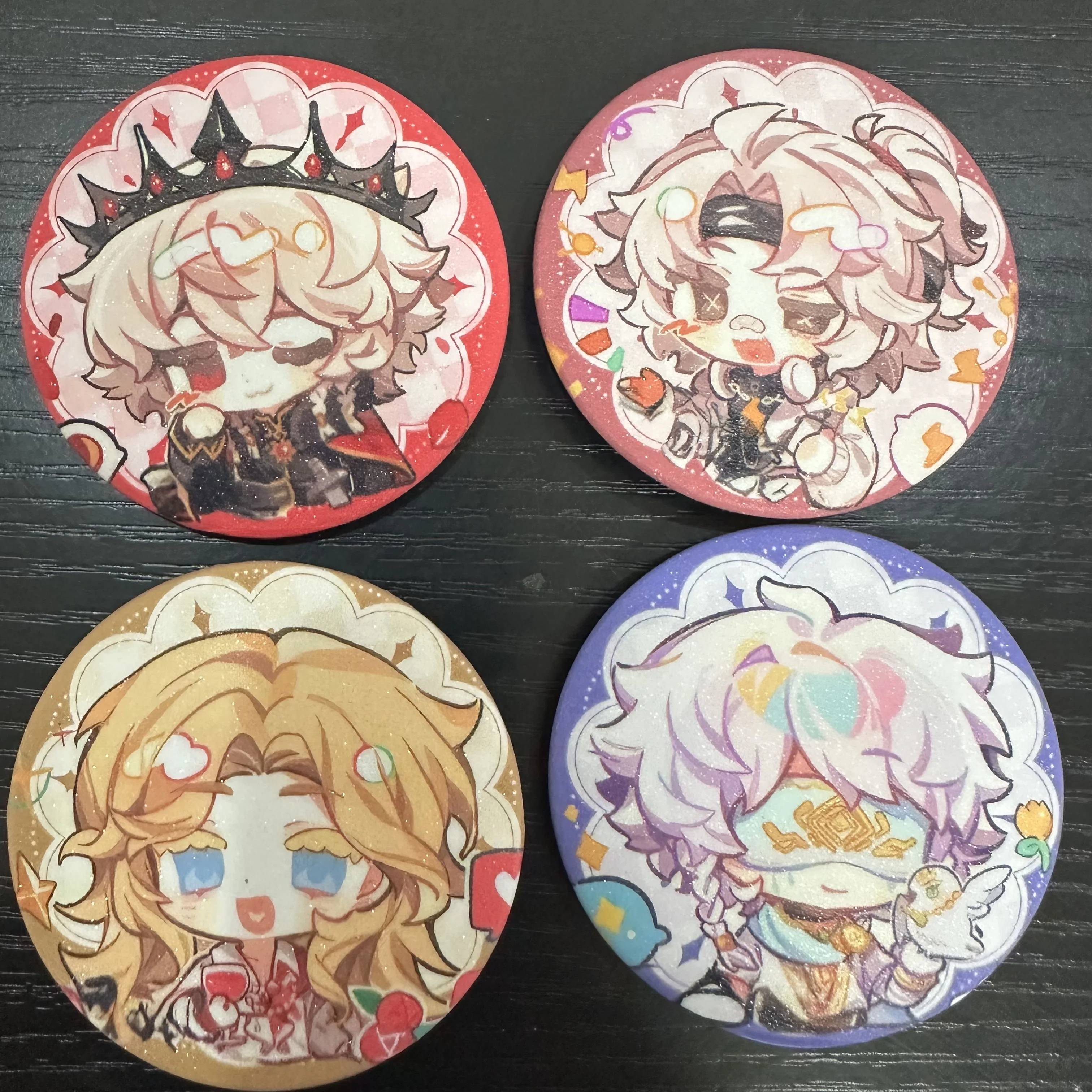 Hot Game Identity Ⅴ Figures Ithaqua Luca Balsa Eli Clark Cosplay Cute Cartoon Metal Badge Kawaii Bag Pins Fans Christmas Gifts