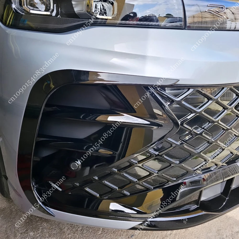 For VW Volkswagen Tiguan MK3 R-Line 2024 2025 Front Bumper Air Vent Canards Spoiler Splitter Cover Side Wing Knife Body Kit
