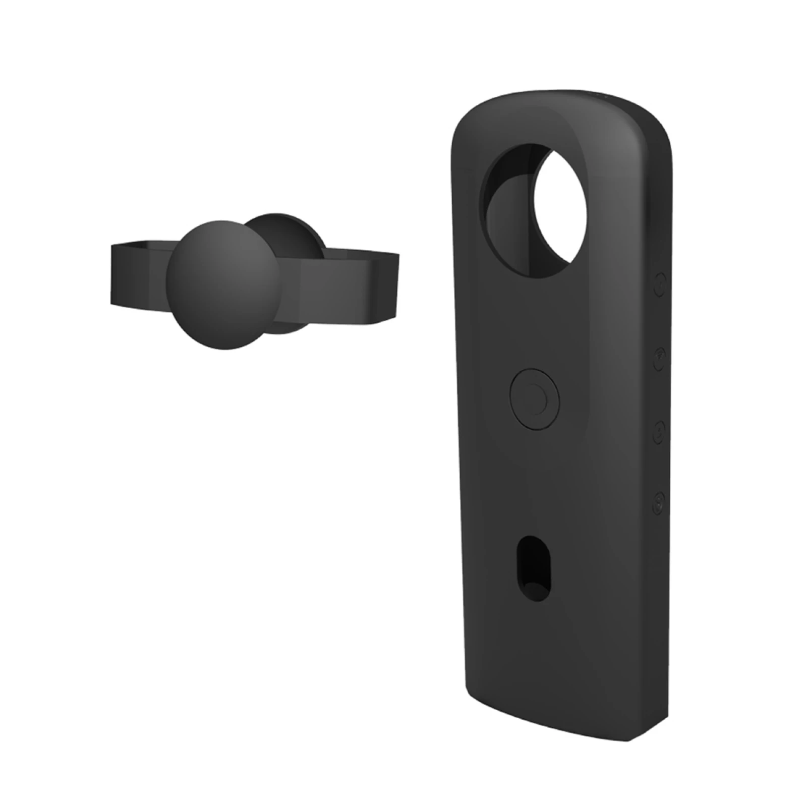 PULUZ Silicone Protective Case with Lens Cover for Ricoh Theta SC2 360 Panoramic Camera