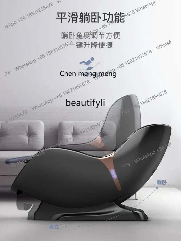 z1q Small Household Massage Chair Electric Cradle Chair Cervical Spine Waist Massage Sofa view 3