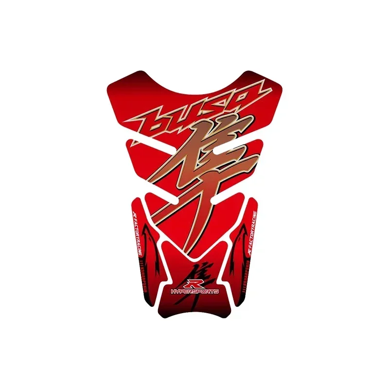 For GSX1300R GSXR1300 Motorcycle Tank Pad Protector 3D Gel Sticker Decal GSXR 1300 - 1 Accessories Accessories