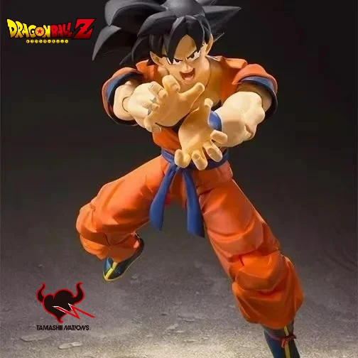 

Bandai SHF Dragon Ball Black-haired Monkey King 2.0 Saiyans Bred By The Earth Gift in Stock