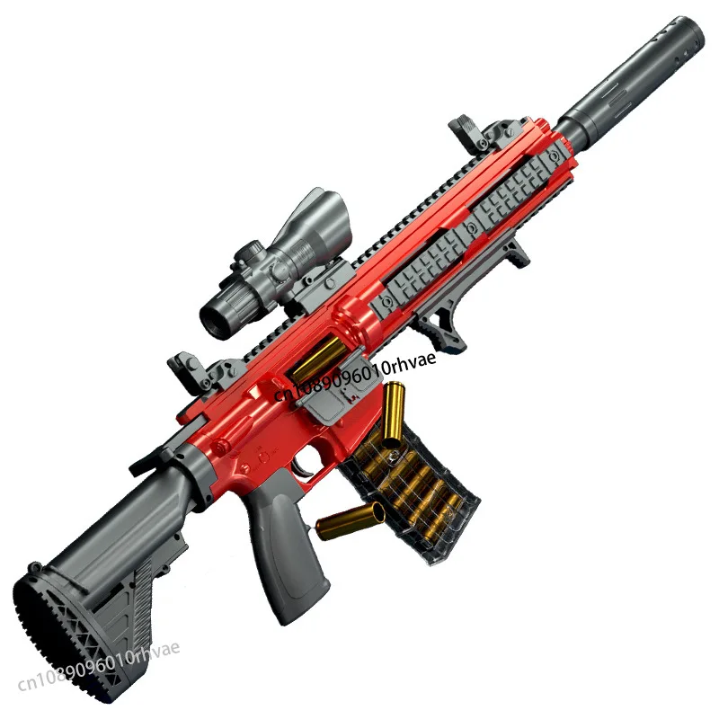 منتج جديد Luochen Shell M416 لعبة رصاصة طرية بندقية لعبة الأطفال بندقية الإسفنج رصاصة طرية دليل تحميل الصبي 2025 هدية الكريسماس
