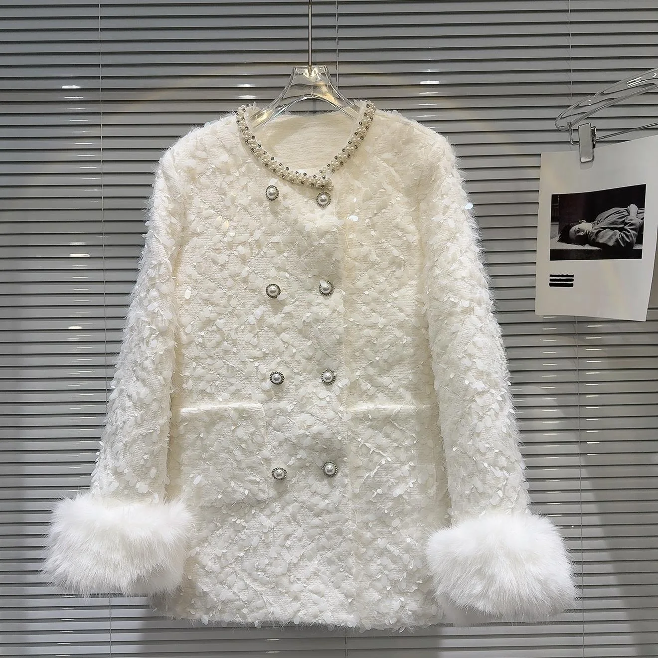 

Новое зимнее длинное пальто Pearl Sve из хлопка Thien Straight Tube Ape, женская ветровка, верхняя одежда, двубортная