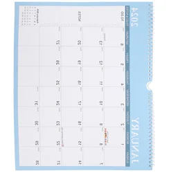 2025 English Calendar Sturdy Daily Use Noting Hanging Large 2024 Hanging Calendar Lunar Household