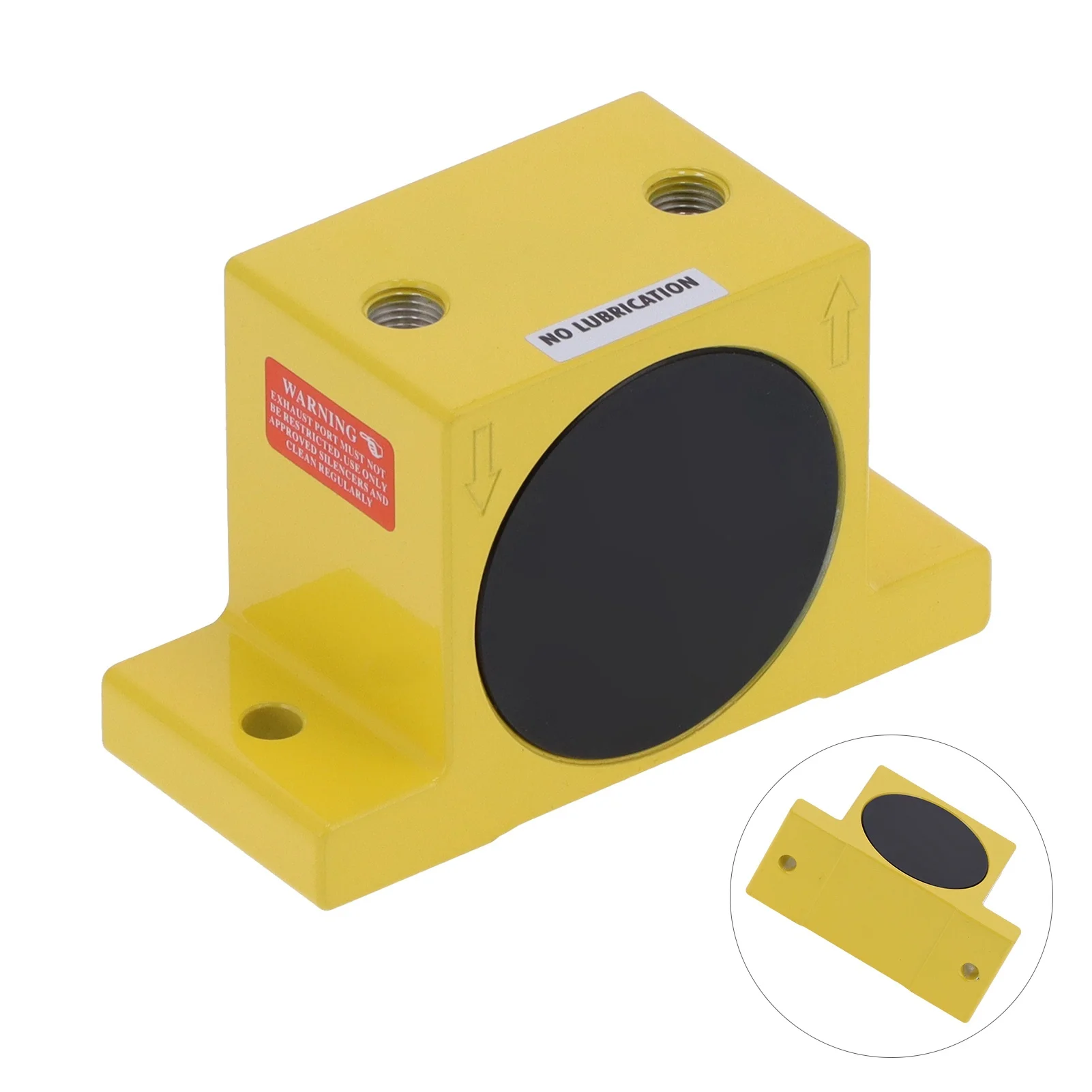 Pneumatic Vibrator Low Noise Air Turbine Oscillator Aluminum Alloy Vibrating Platform Supplies