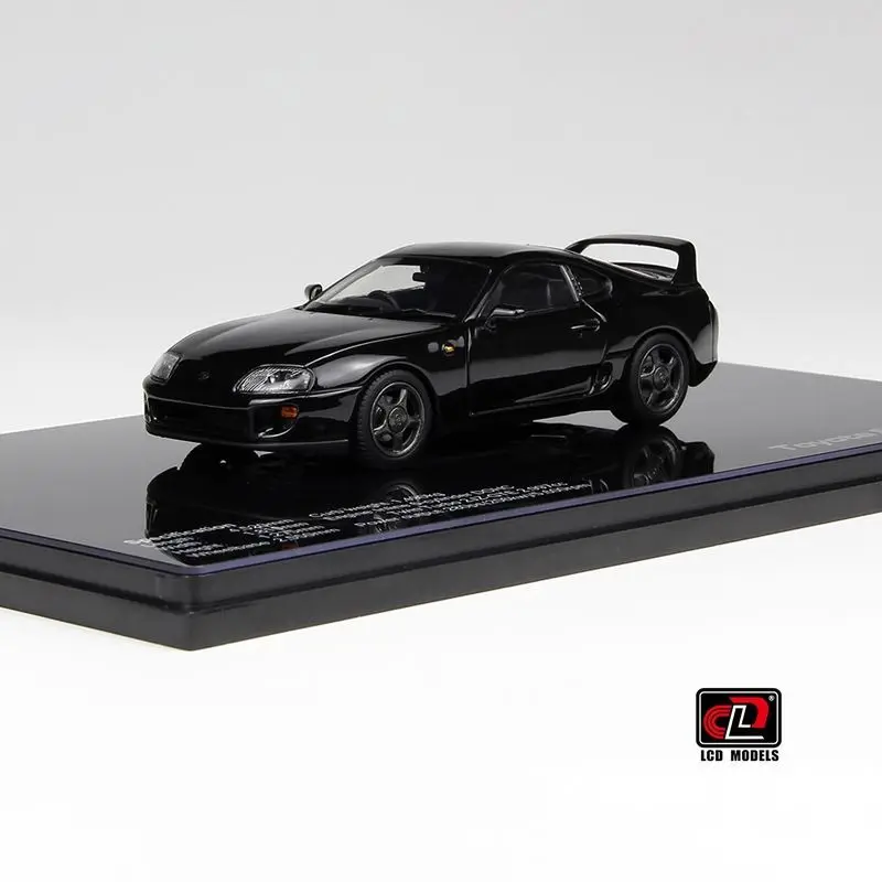 LCD 1/43 Car Model Toyota Supra A80 Car Model Simulation Full-open