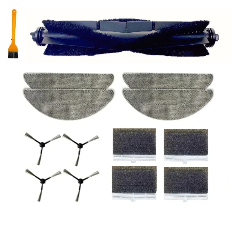 Ajuste para Liectroux G7 Blaupunkt Bluebot Precision Plus AENO RC4S, EVOLUTION AIRO piezas cepillo principal filtro paño de mopa bolsa de polvo
