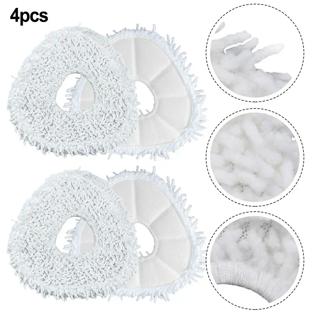 ~ 4 Stuks 1mop 1Pads Voor Narwal J1 J2 Robot Stofzuiger Reserveonderdelen Huishoudelijke Schoonmaak Vervanging Accessoires