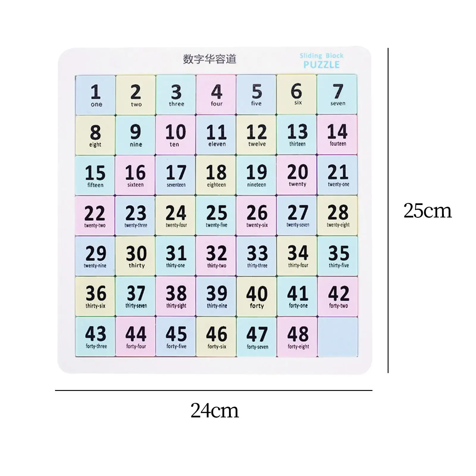 Magnetic Number Sliding Puzzle Learning Games Educational Travel Toy IQ Game Brain Teaser for Kids Boys Girls Birthday Gift