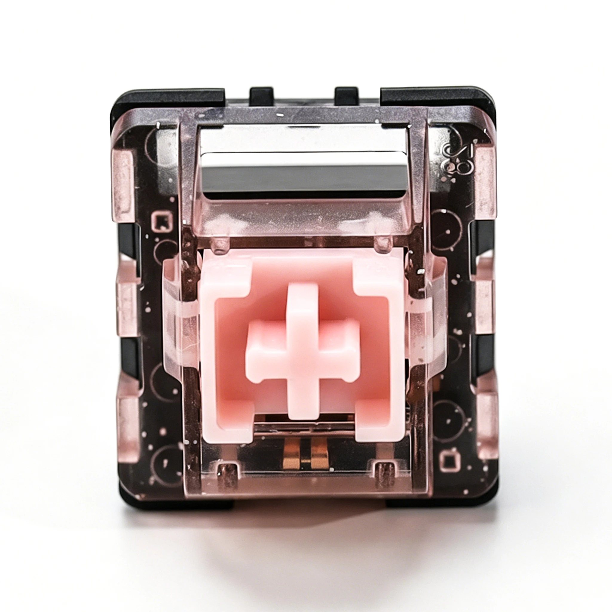 KBDiy Night Sakura Schalter Glitzer Pink 30gf 5-Pin Linear Creamy Switches POM PC für Custom DIY 60% Gaming Mechanische Tastatur – Detail 8