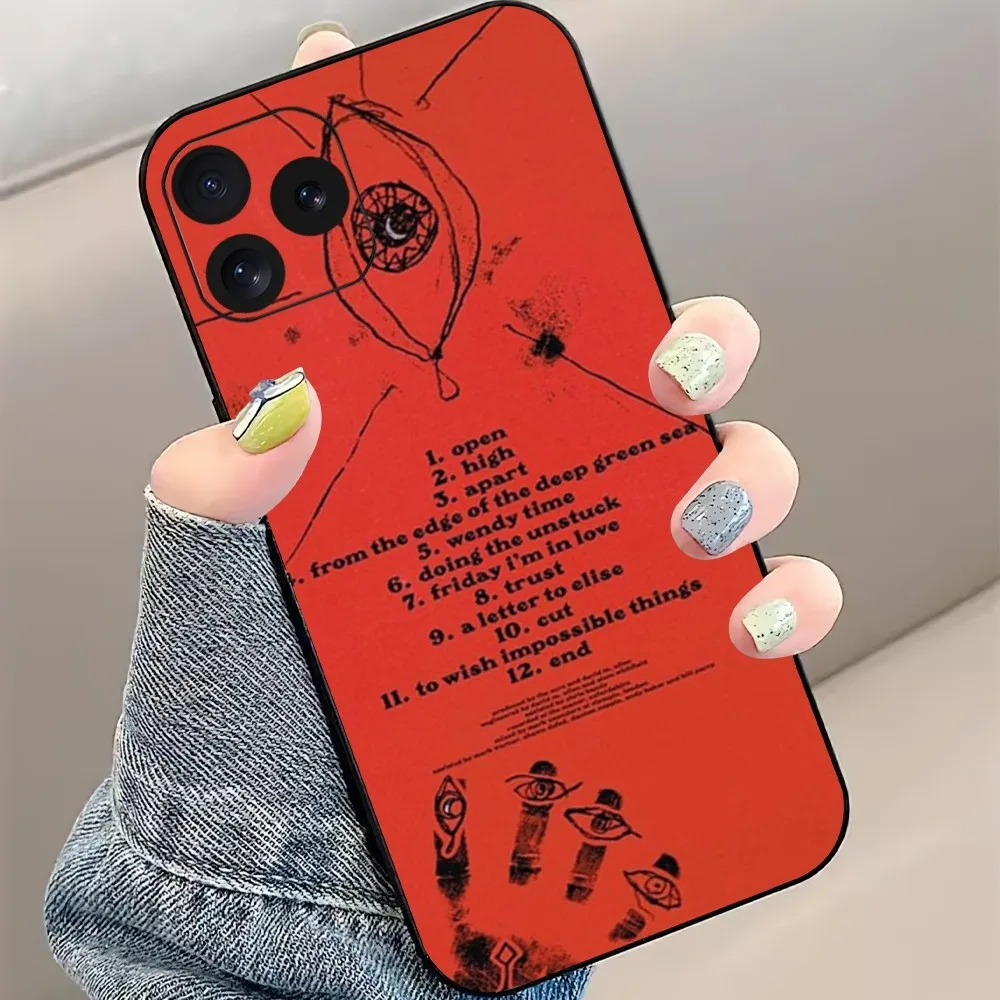 La custodia per telefono Cure Robert Smith per iPhone 8 11 12 13 Pro 14 15 Mini X XR XS max Plus Shell