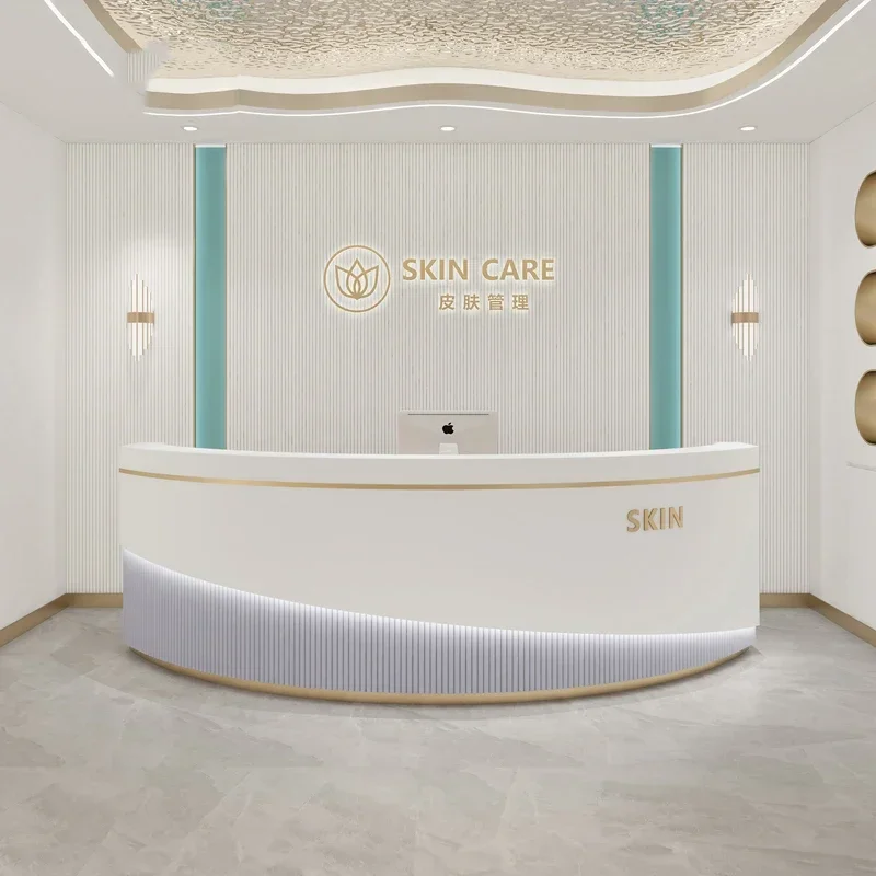 

Стойки регистрации Bellezza Стойка Салон Офисные стулья Кассовый аппарат для бизнеса Центр клиентов Компьютерная стойка движения