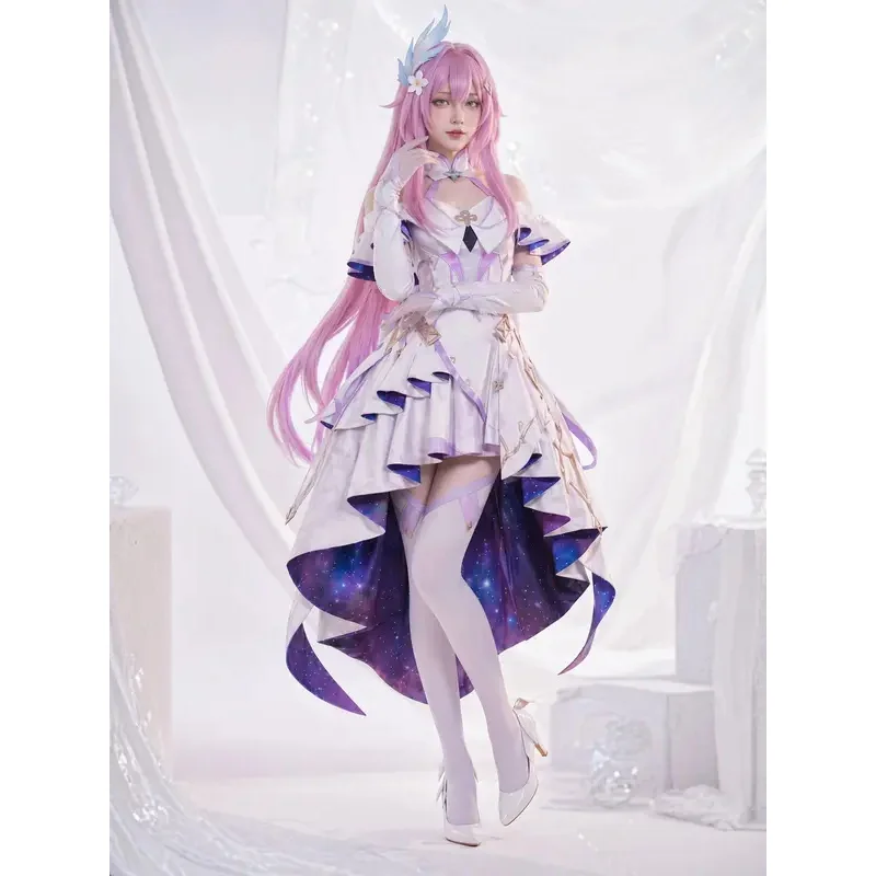 

Wuthering Waves Aemeath School Uniform Cosplay Costume Wig Anime Game WuWa Fleet Snowfluff Carnival Halloween Party Clothing hf5