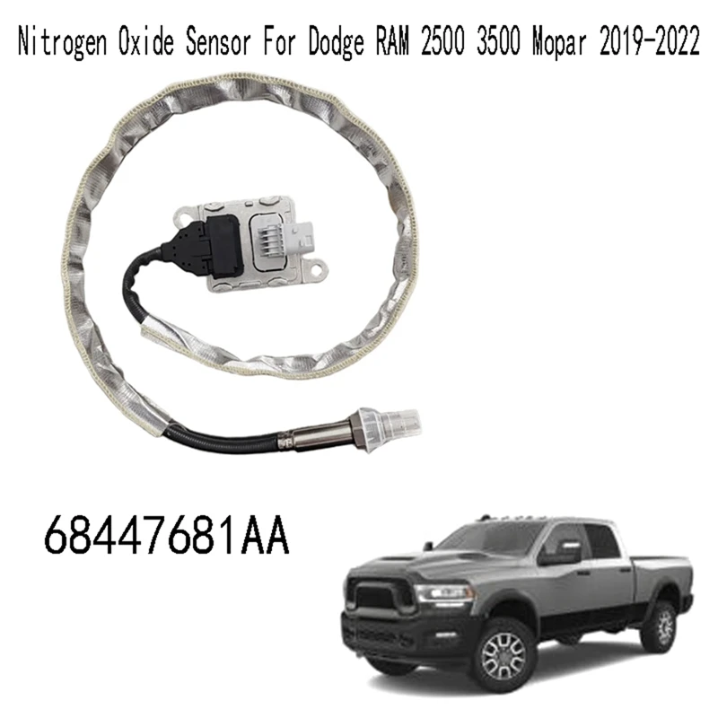 New Nitrogen Oxide Sensor For Dodge RAM 2500 3500 Mopar 2019-2022 68447681AA Parts