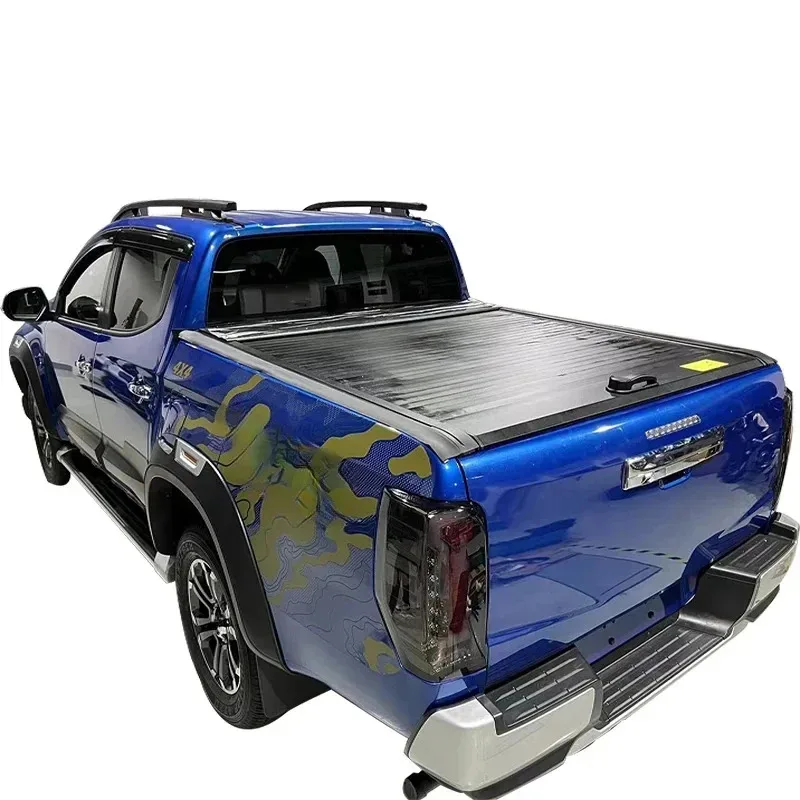 

Hard Aluminum Retractable Roller Lid Shutter Pickup Truck Bed Tonneau Cover