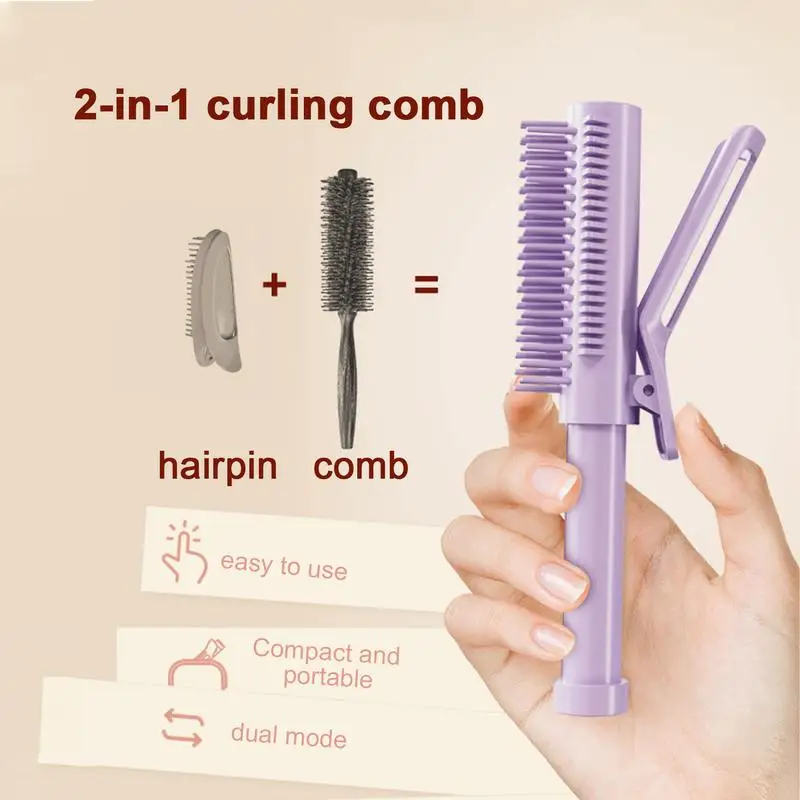 1pcs Hair Curler comb Clips Volumizing Hair Root Clips No Damage Hair Curler Hair Styler DIY Tool Salon hair styling tools