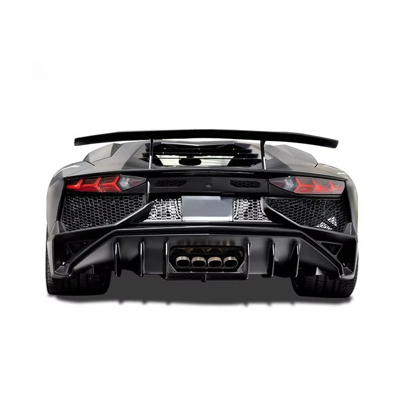 Half Carbon Fiber Upgrade LP750 Style Rear Wing Racing Spoiler for Aventador LP700 LP720