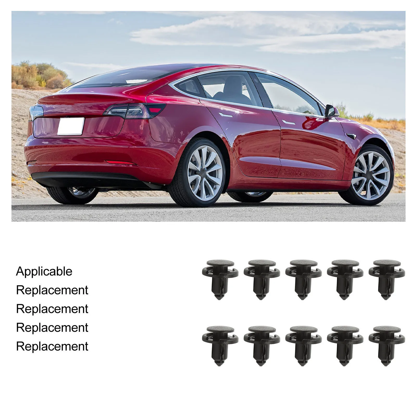 10PCS Push Type Ret…