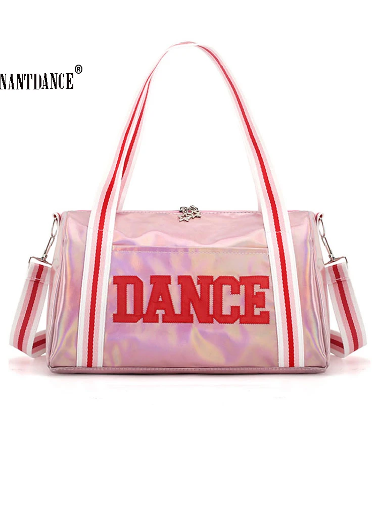 Pink Ballet Dance Bags Girls Sports Dance Kids Backpack Baby Barrels Package Bag Costume Clothes Shoes Dress Handbag