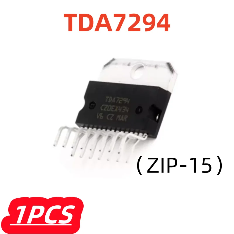 1 Pçs/lote 100% Novo TDA7294 TDA7294V ZIP15 Multiwatt15 chip amplificador de áudio linear/amplificador de potência IC Original