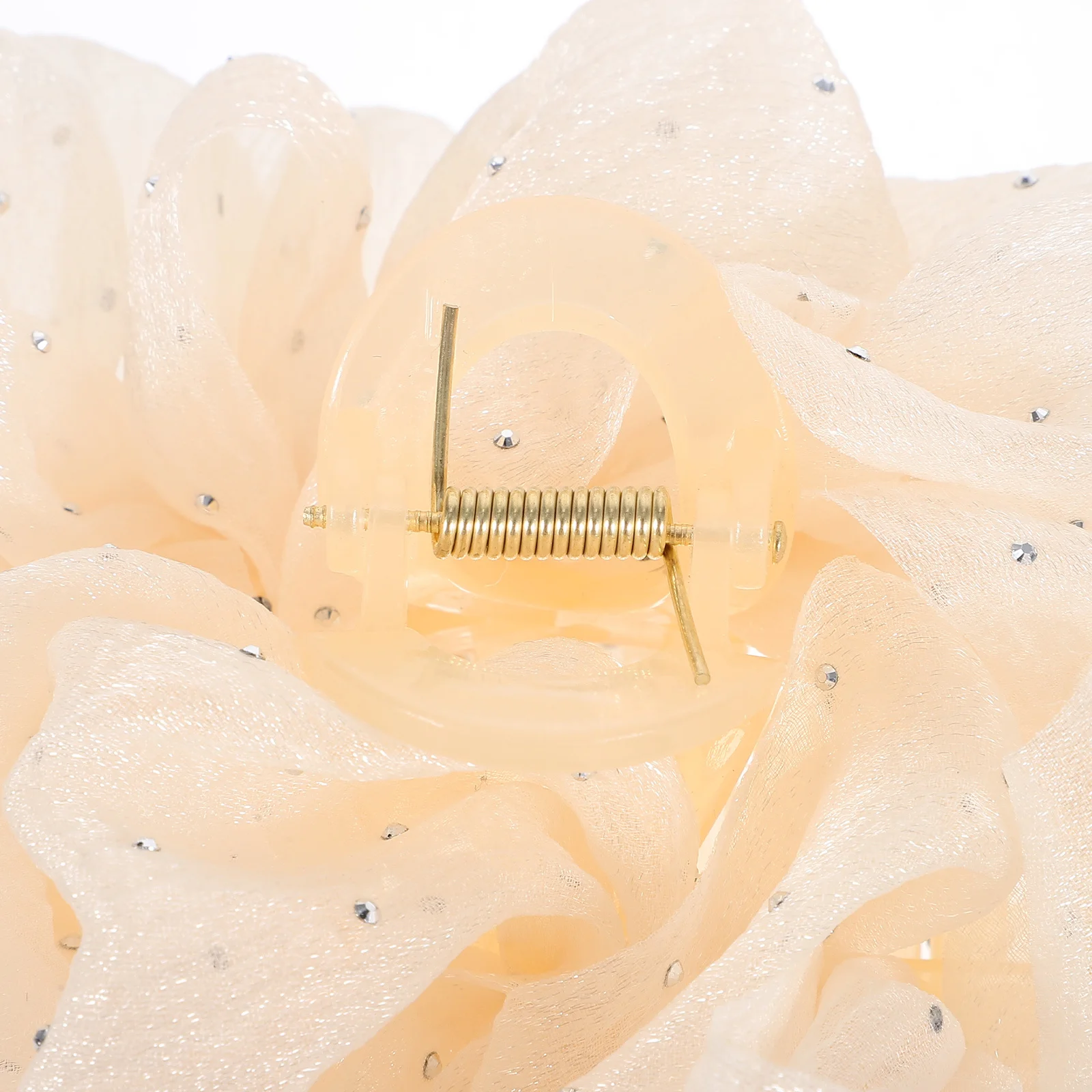 

2pcs Butterfly Chiffon Claw For Women Clips Thick Long Hair Stylish Hair Styling Accessories Decorative Jaw Clips