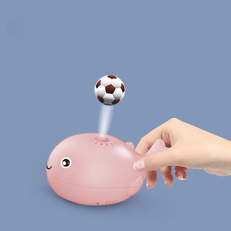 

Children Electric Levitating Blowing Floating Ball Cute Cartoon Small Whale Toy USB Charging Electric Fan New Fancy Kids Toys