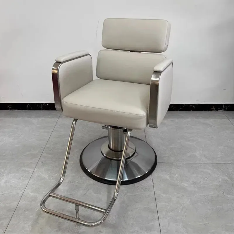 

Modern Man Barber Chair Dressing Luxury Cheap Cosmetic Stylist Barber Chair Beauty Make Up Recliner Silla De Barbero Furniture