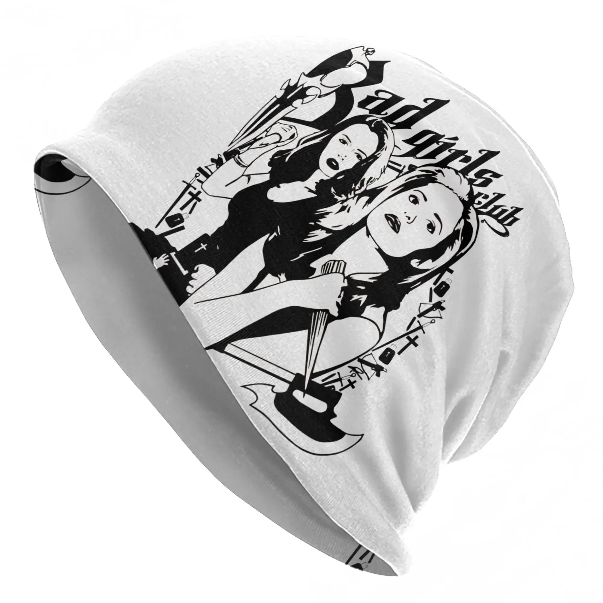 Welcome to the Bad Girls Cap Buffy the Vampire Slayer Men Women Outdoor Skullies Beanies Hat Summer Warm Dual-use Bonnet Hat