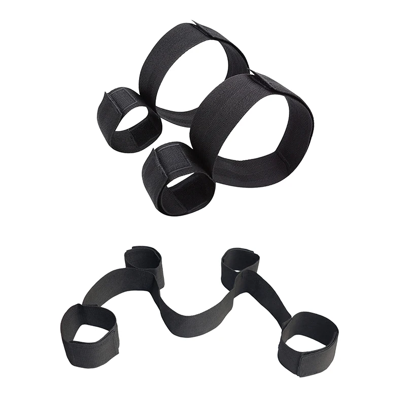 New Adult Restraint - Wrist Restraint Couples Sex Toys With Hook And Loop Fastening Strap Sex Handcuff Set