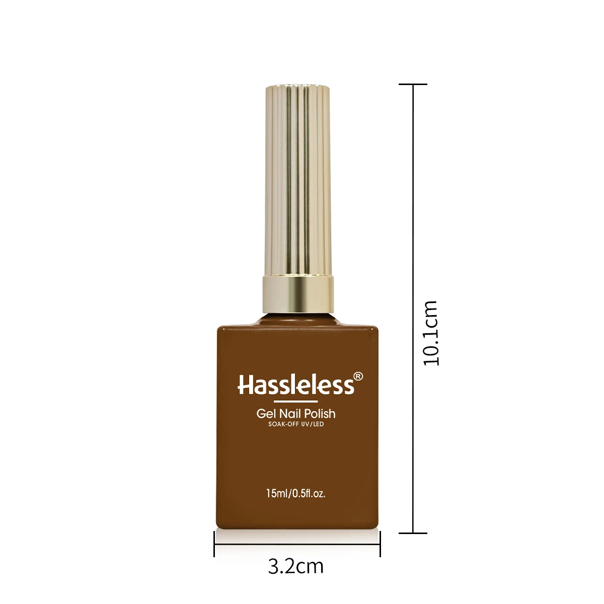 Fotografia 6: Esmalte em gel de cor sólida Hassleless 15ml x 7, um esmalte popular, elegante e natural, adequado para unhas.