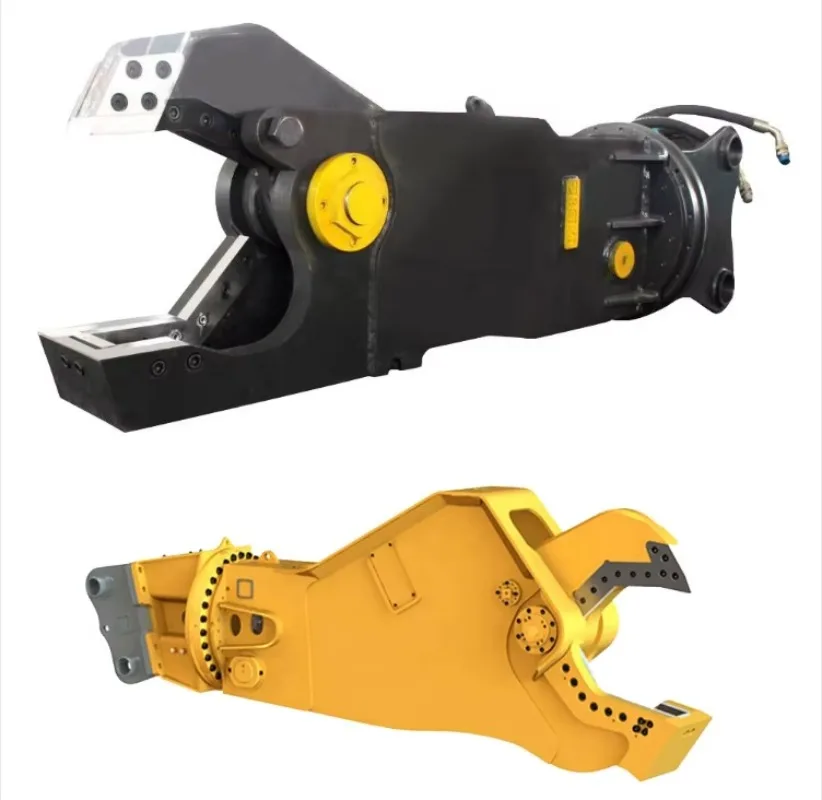 Industrial Hydraulic Cutting Shear Powerful Steel Shearing Machine For Metal Scrap Recycling And Demolition Project