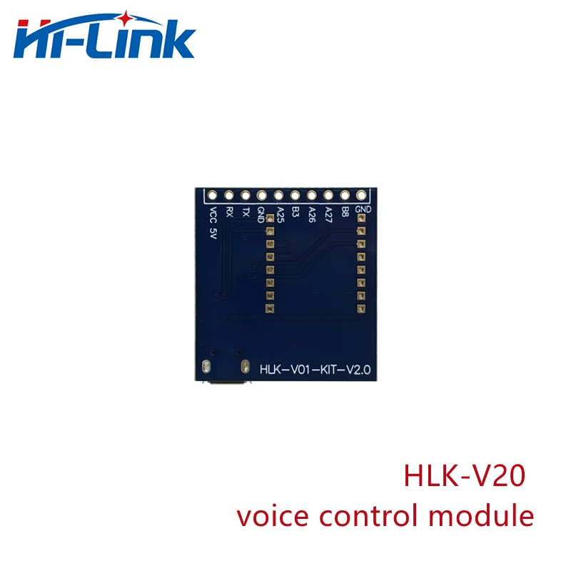 Hi-Link Ai Intelligente Lokale Spraakherkenning Module Iot Voice Control Module HLK-V20 Startkit