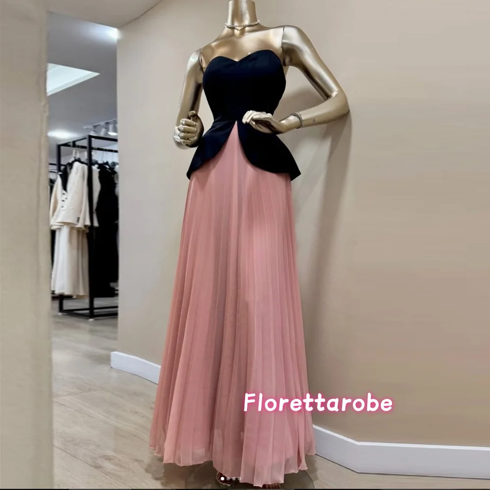 

2026 Luxury Women Evening Dresses Strapless Party Dress Elegant Customized Prom Gown for Formal Occasion