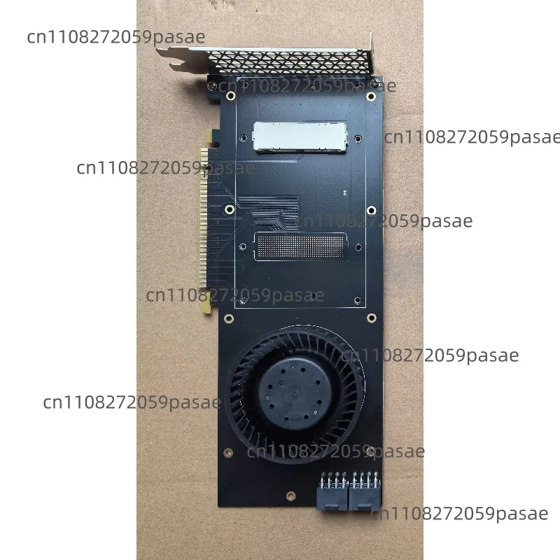 Adapter board V100 SXM2 to PCIE adapter board, solid pure copper with fan